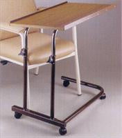 Table Overbed/Chair - WOODGRAIN - 75cm