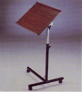 Table Overbed/Chair - WOODGRAIN - 60cm