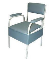 Commode Bedside + Skirt (PCP) - 110kg