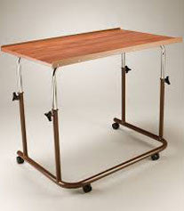 Table Overbed/Chair - WOODGRAIN - 100cm