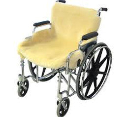 Sheepskin Wheelchair Cover (Seat and Back)