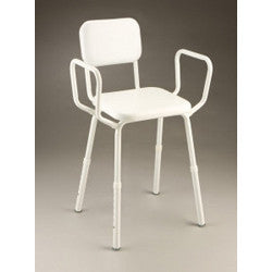 Shower Stool Padded Backrest - 125kg