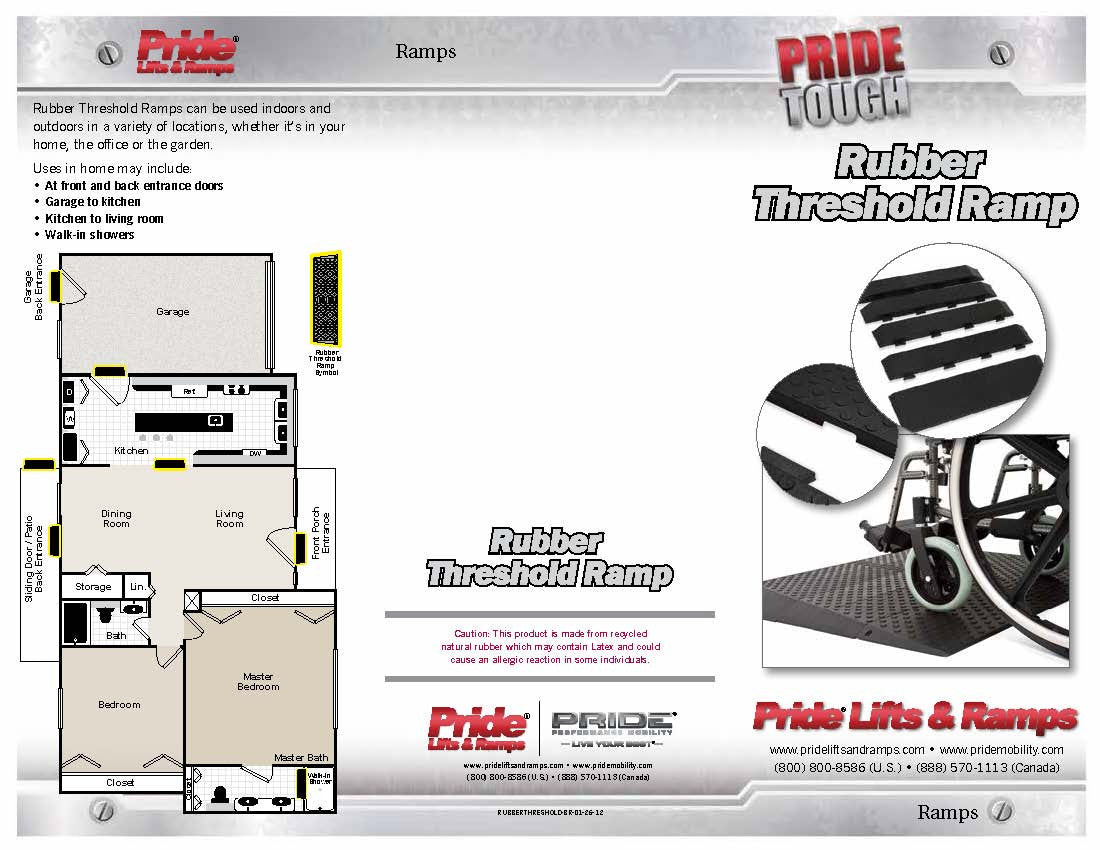Ramps Threshold Rubber 0 - 1"