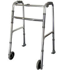 Walking Frame Standard Wheels&Skis - 150kg