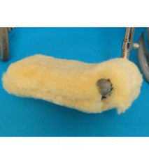 Wheelchair Sheepskin Footplate Covers